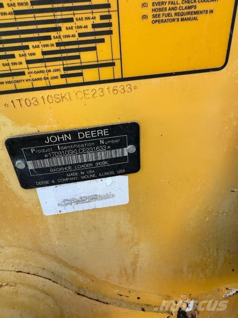 John Deere 310 SK Tractopelle