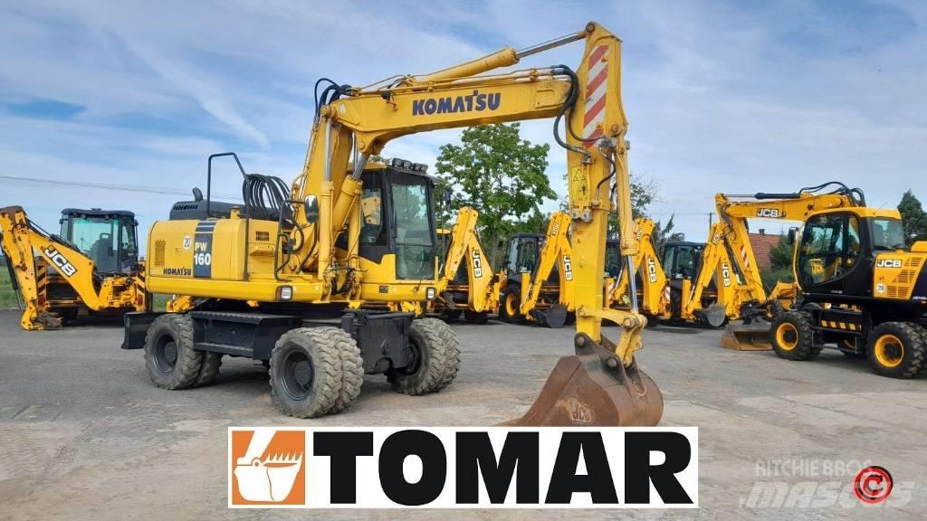 Komatsu PW 160-7 Pelle sur pneus