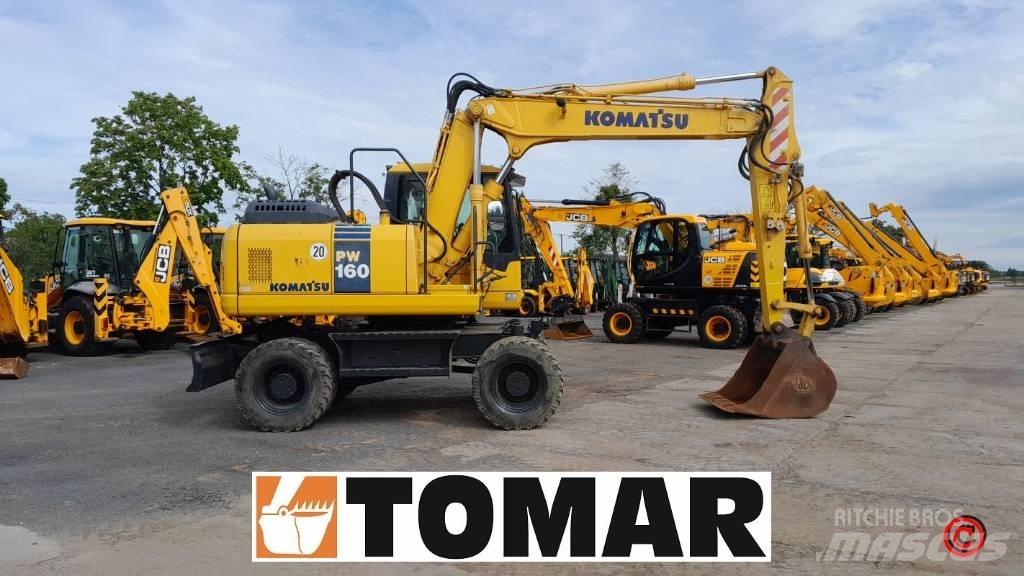 Komatsu PW 160-7 Pelle sur pneus