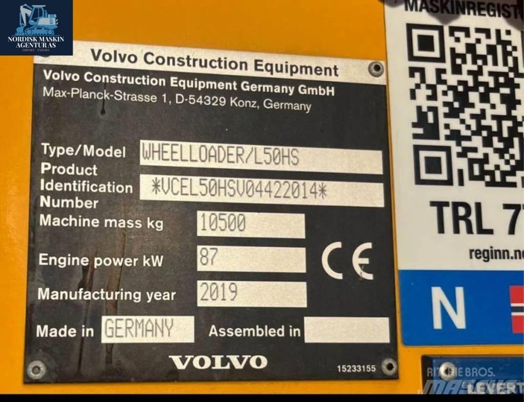 Volvo L 50 HS Chargeuse sur pneus