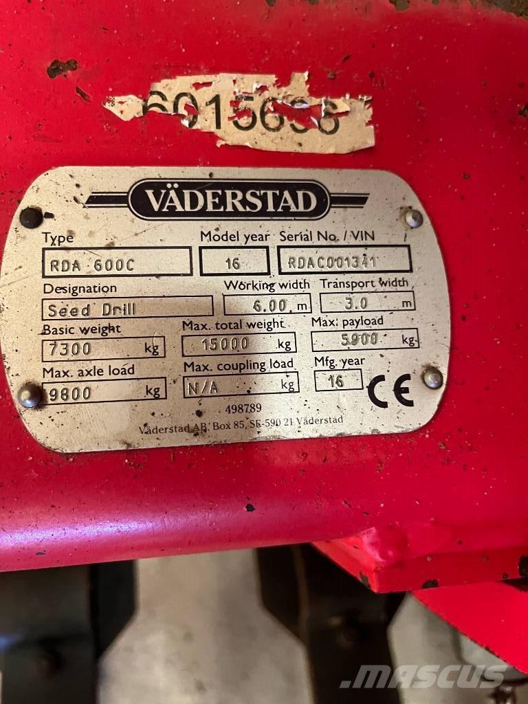 Väderstad RDA600 C Semoir
