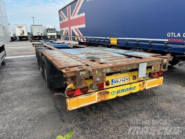 Krone SD WWJ-424 Semi remorque porte container
