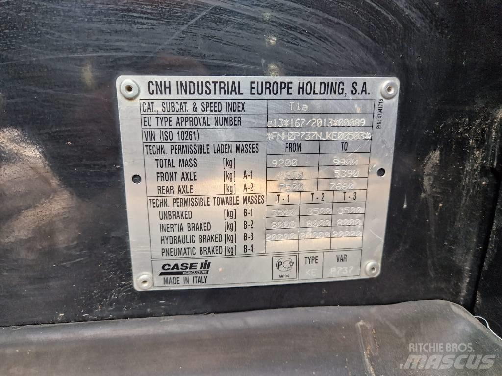 Case IH Farmlift 737 Chariot télescopique