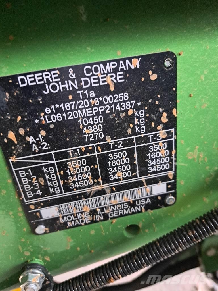 John Deere 6120 M Tracteur