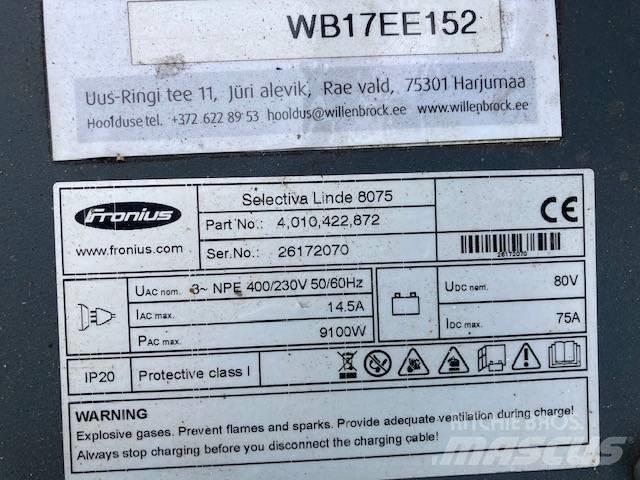 Linde E30/600HL/387 Chariots élévateurs électriques