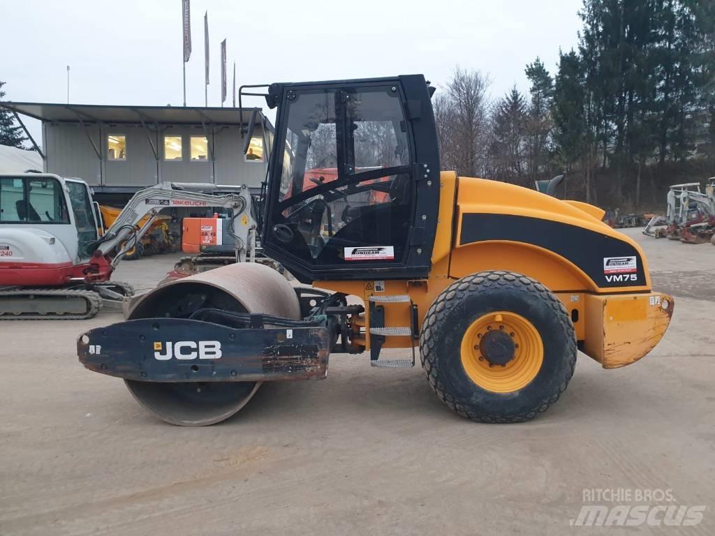 JCB VM 75 D Rouleaux monocylindre