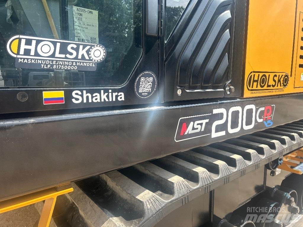 Morooka MST 200 CR Tombereau sur chenilles