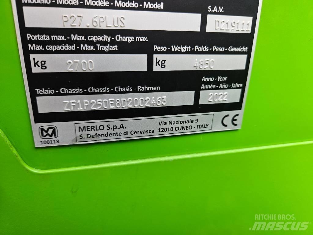 Merlo P27.6 Plus Chariot télescopique