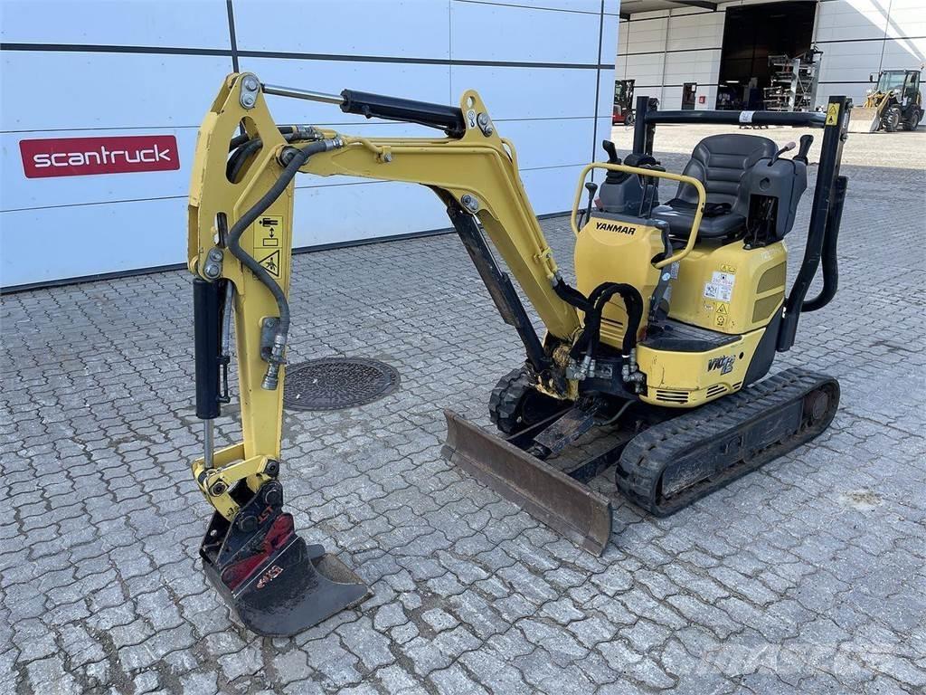 Yanmar VIO12 Pelle sur pneus