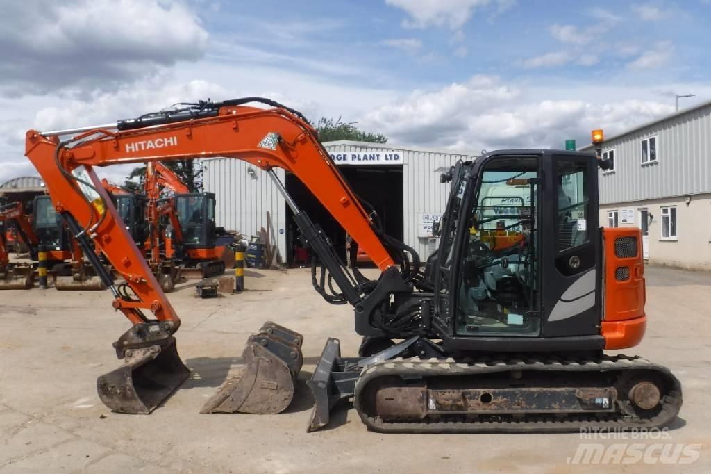 Hitachi ZX 85 US B-6 Mini pelle 7t-12t