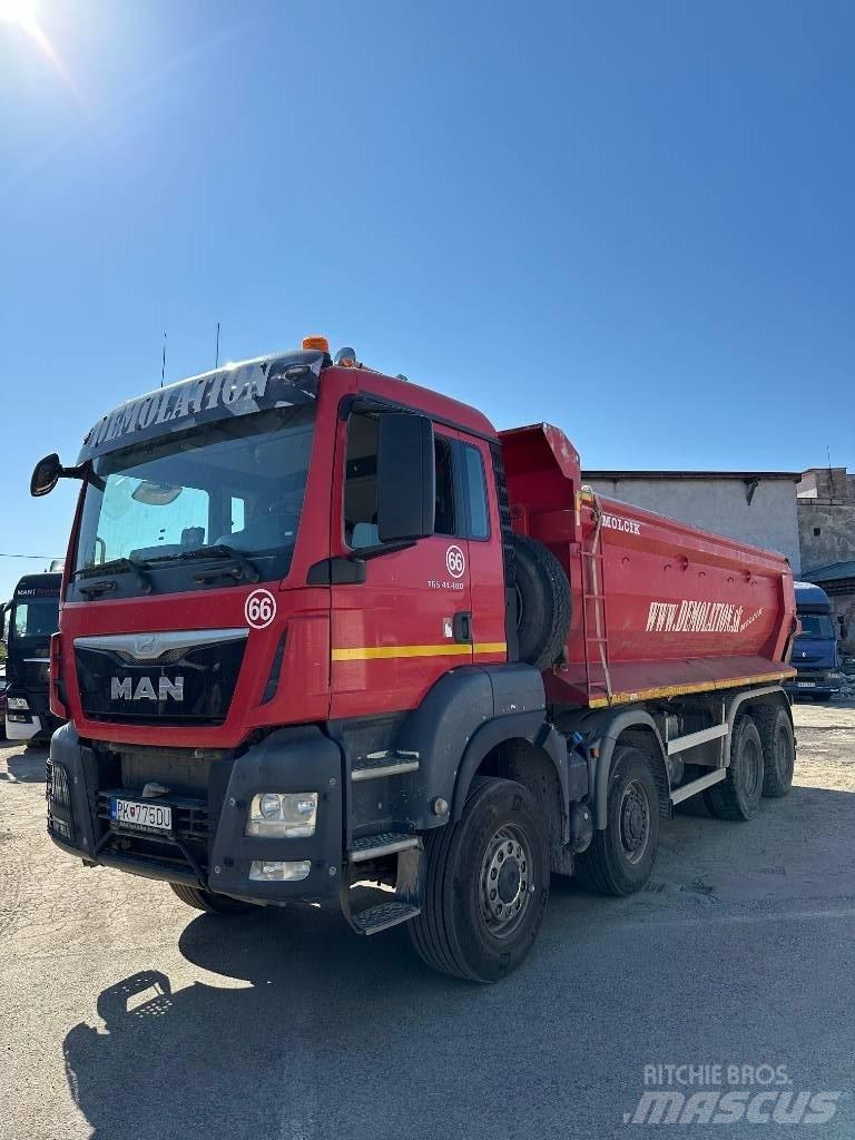 MAN TGS 41.480 Camion benne