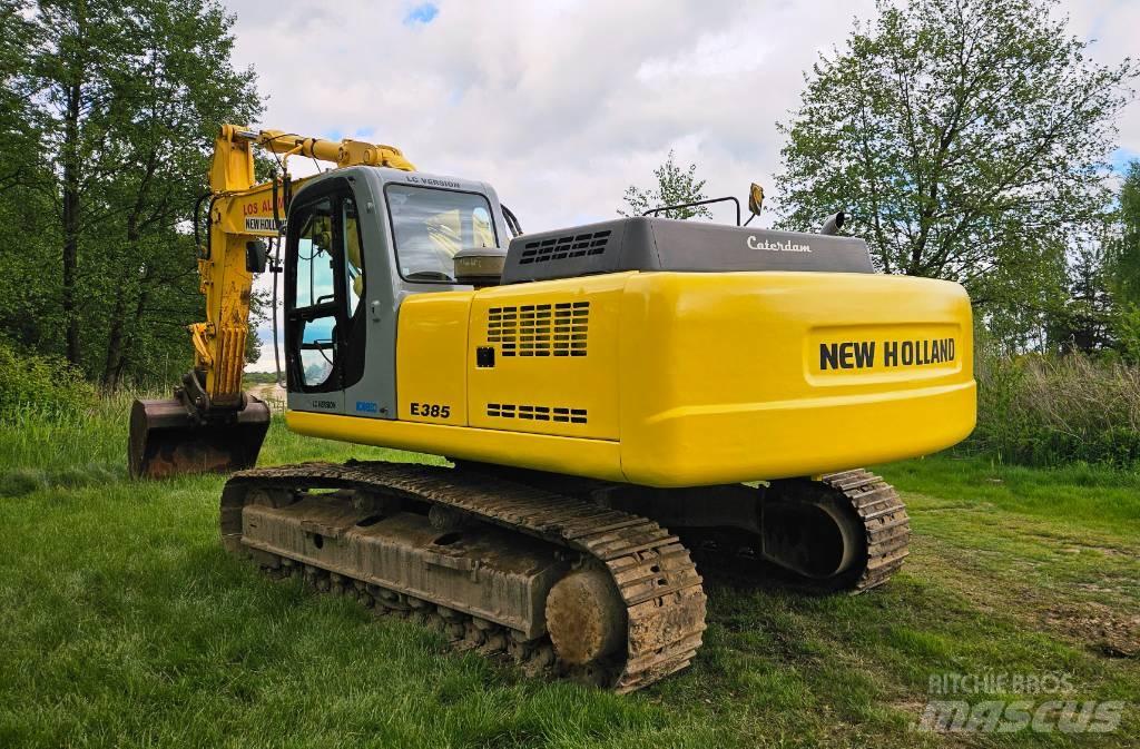 New Holland E385 Pelle sur chenilles