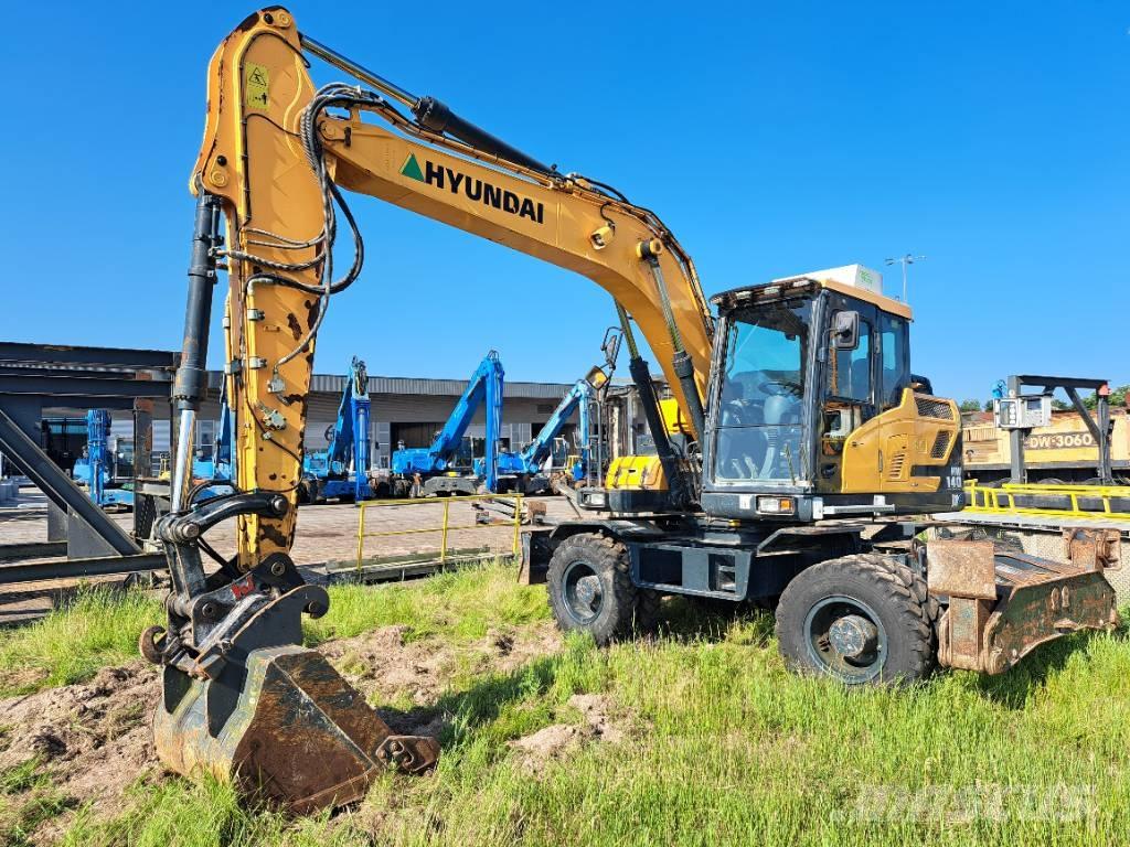 Hyundai HW140 Pelle sur pneus