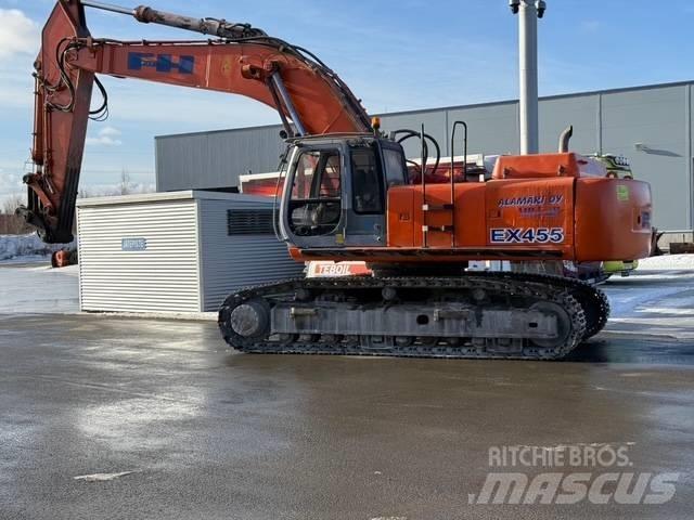Hitachi EX 455 LC Pelle sur chenilles