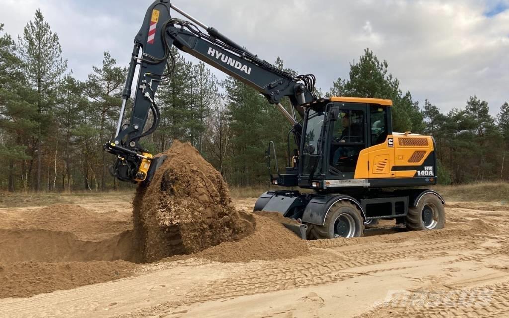 Hyundai HW140A Pelle sur pneus