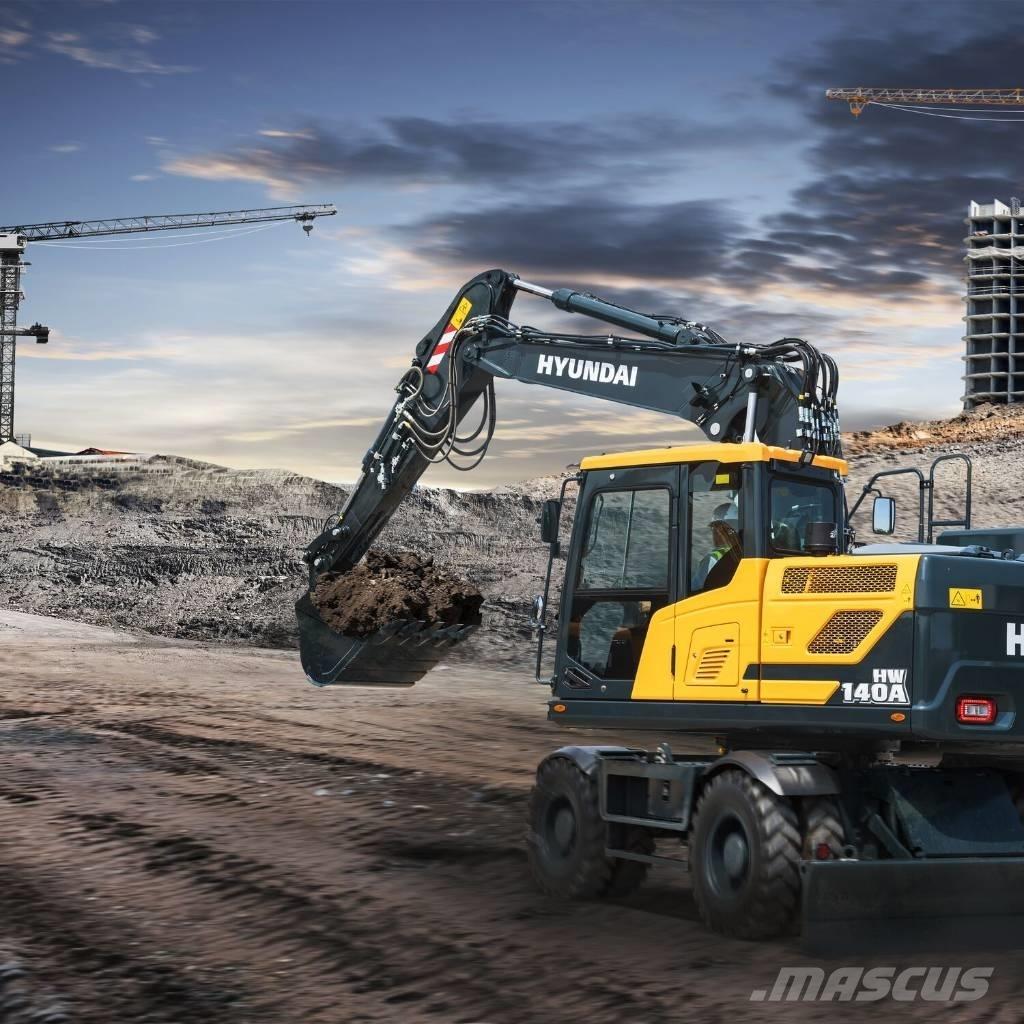 Hyundai HW140A Pelle sur pneus