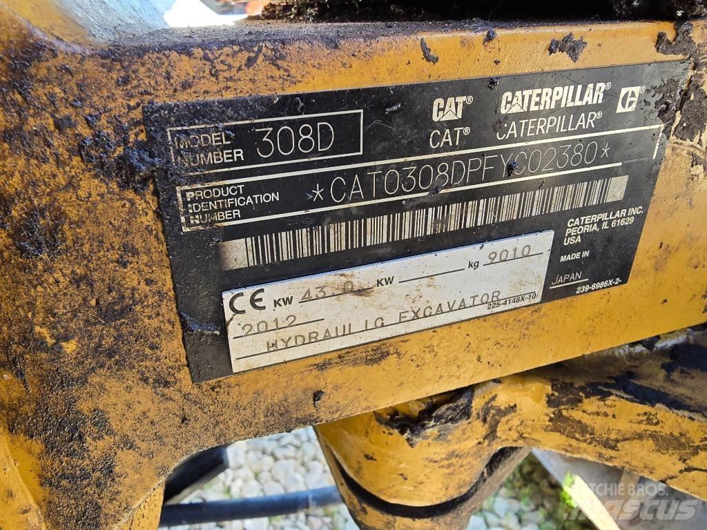 CAT 308 D Mini pelle 7t-12t