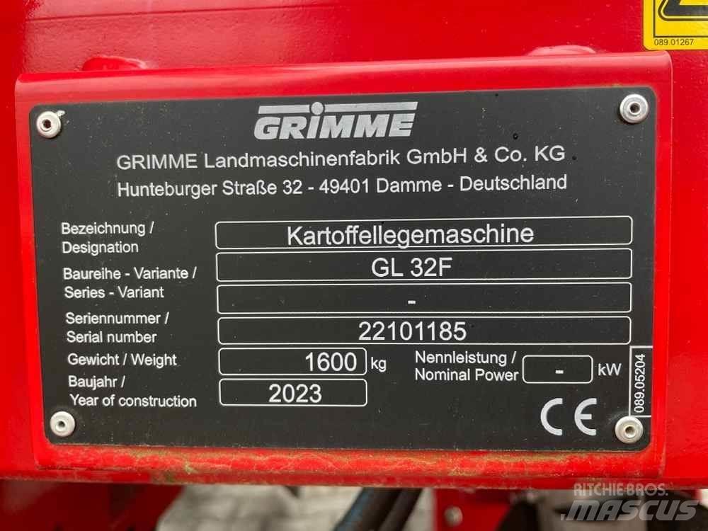 Grimme GL 32 F Planteurs de pommes de terre