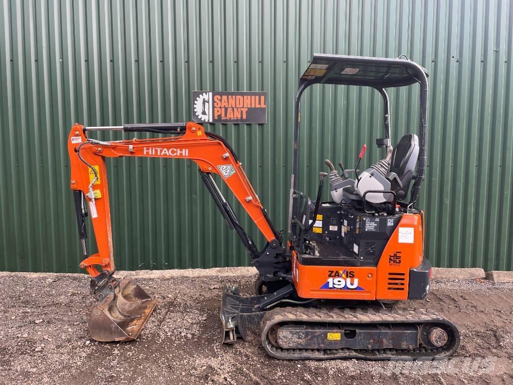 Hitachi ZX 19 U-6 Mini pelle < 7t