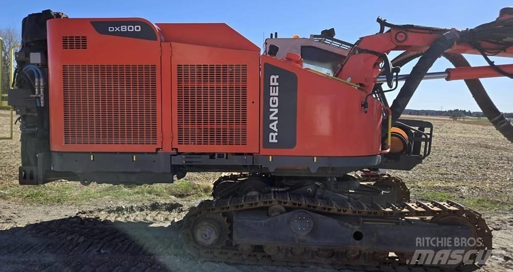 Sandvik Ranger DX800 Construction et Forages de tunnel et d'extraction souterraine