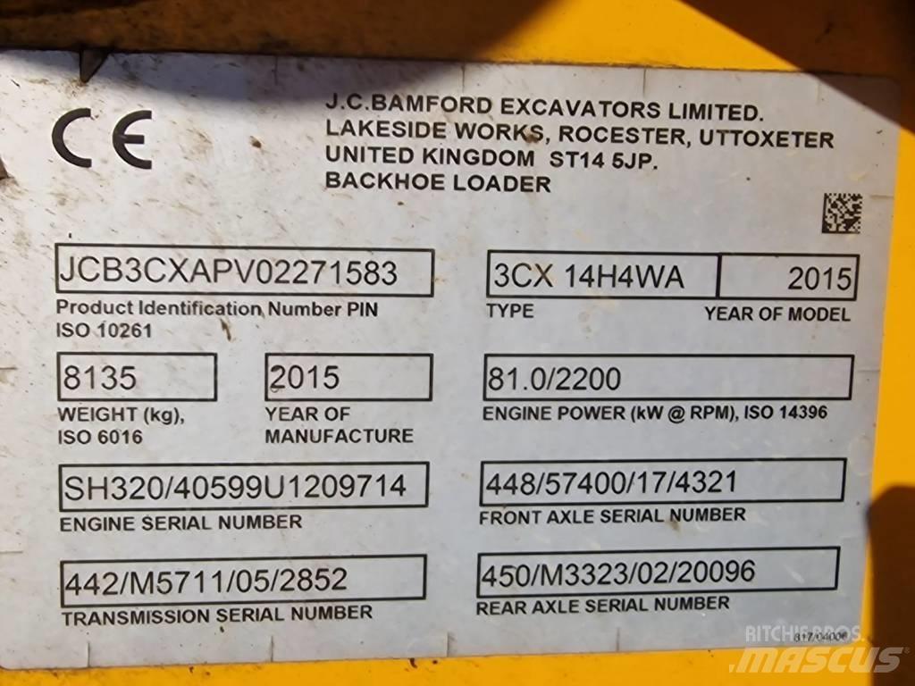 JCB 3 CX ECO Tractopelle