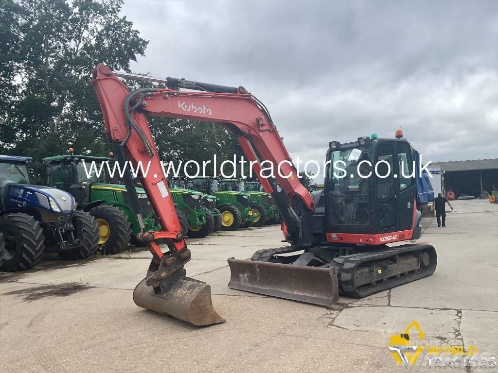 Kubota KX 080-4 Mini pelle 7t-12t