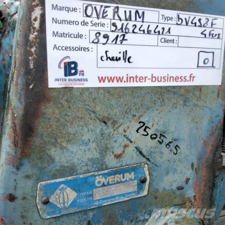 Överum BV498F Charrue réversible
