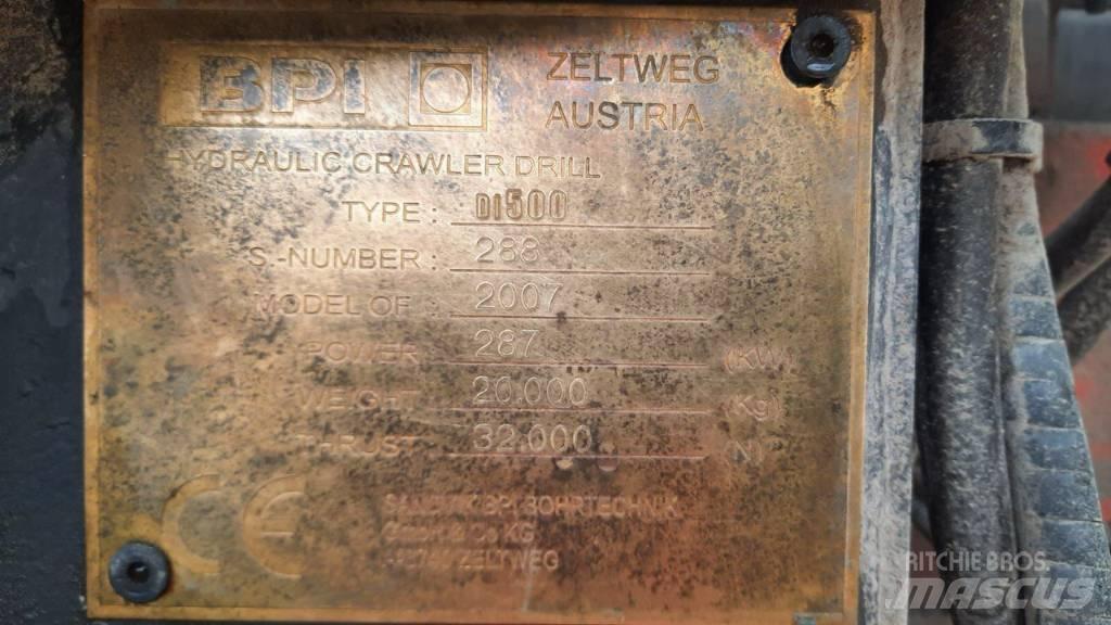 Sandvik DI 500 Foreuse