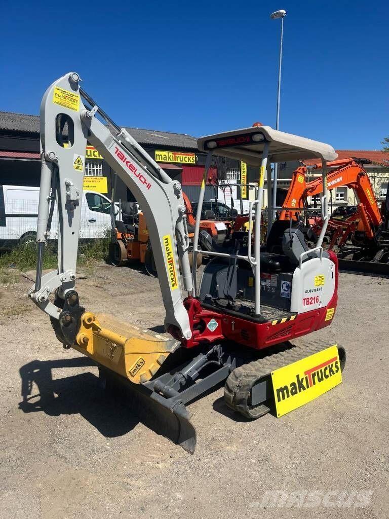 Takeuchi TB216 Mini pelle < 7t