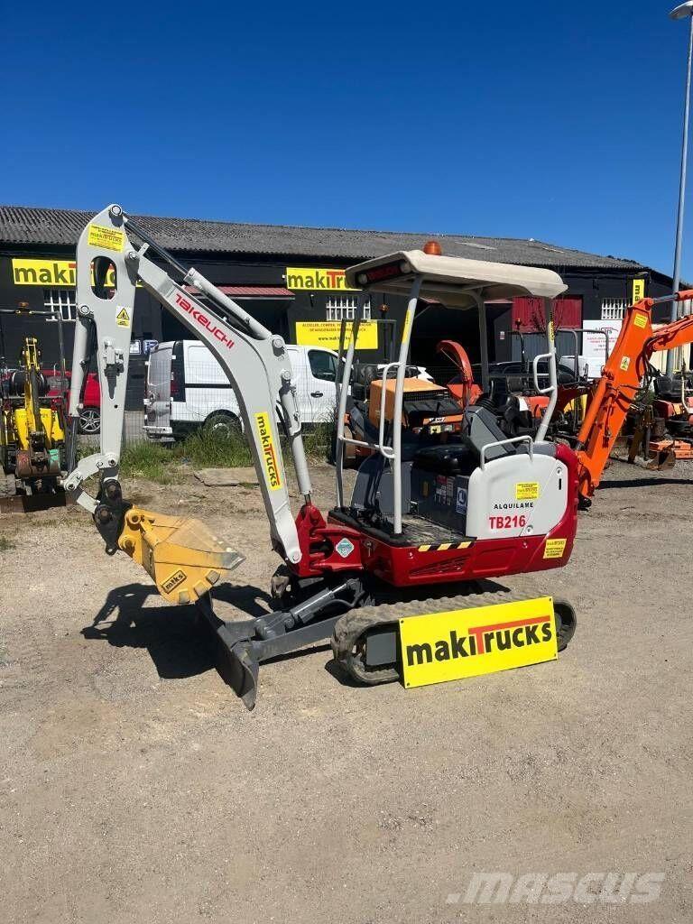 Takeuchi TB216 Mini pelle < 7t