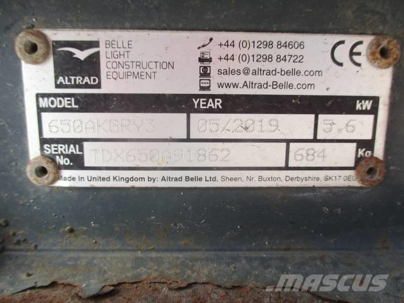 Altrad TDX650A Autres rouleaux