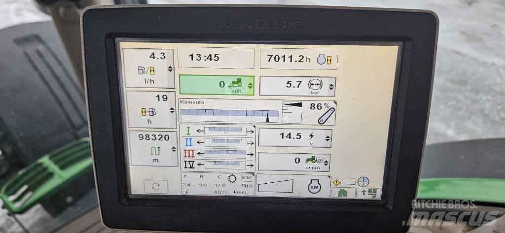 John Deere 7230 R Tracteur