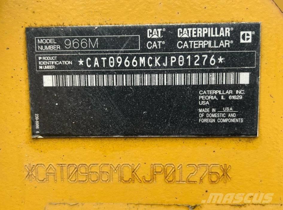 CAT 966 M Chargeuse sur pneus