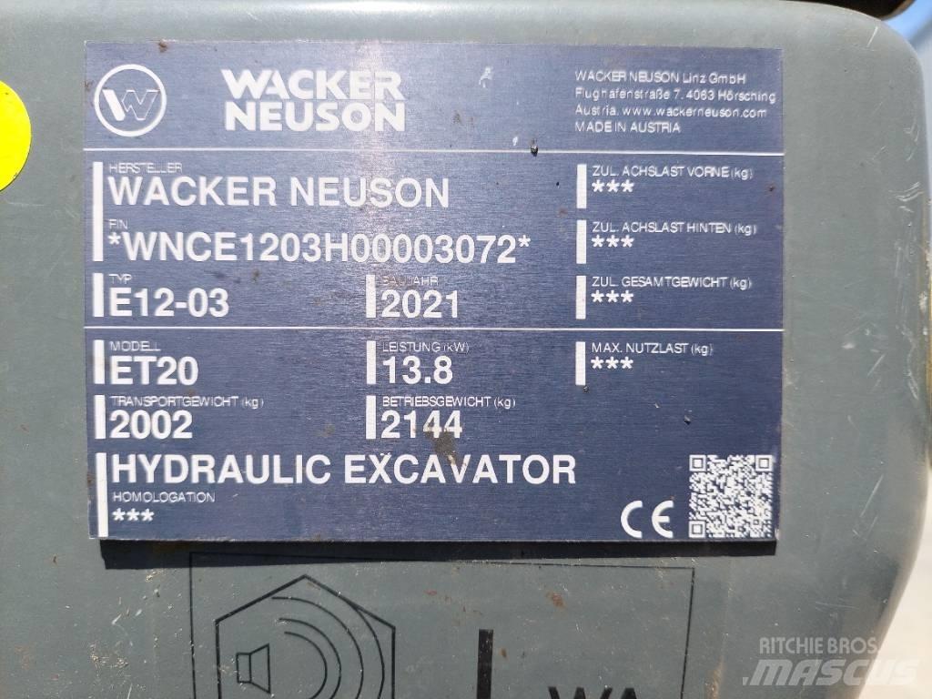 Wacker Neuson ET20 Pelle sur chenilles