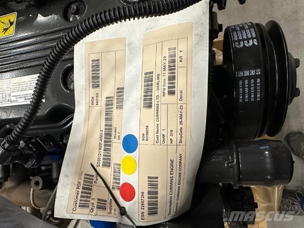 Cummins B6.7 FR95272 Agriculture - Autres