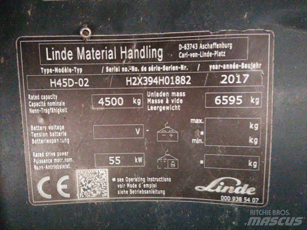 Linde H45D-02 Chariots diesel