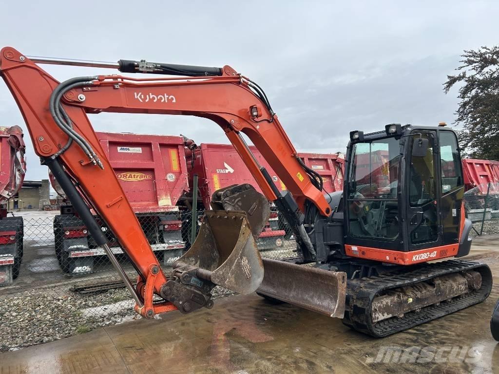 Kubota KX 080-4 Mini pelle 7t-12t