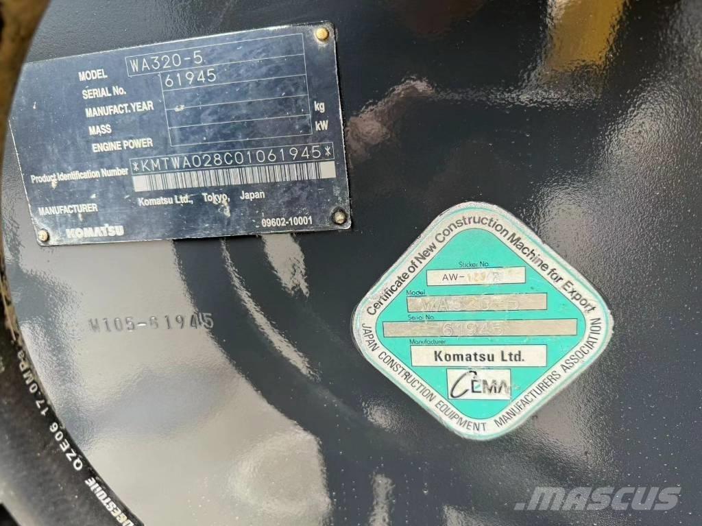 Komatsu WA 320-5 Chargeuse sur pneus