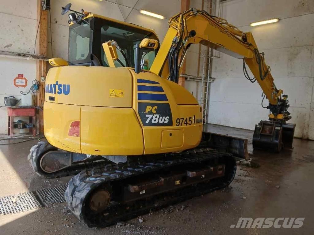 Komatsu PC78US-10 Mini pelle 7t-12t
