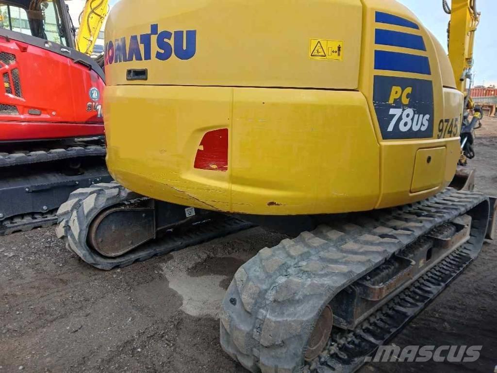 Komatsu PC78US-10 Mini pelle 7t-12t