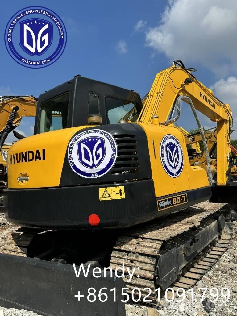 Hyundai 80-7 Pelle sur chenilles