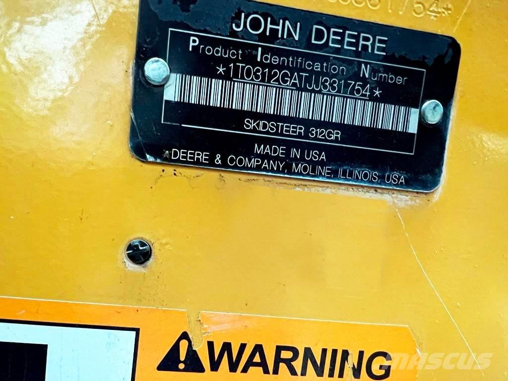 John Deere 312 Chargeuse compacte