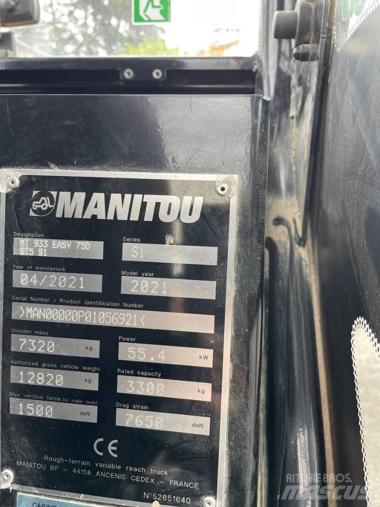 Manitou MT 933 Easy Chariot télescopique