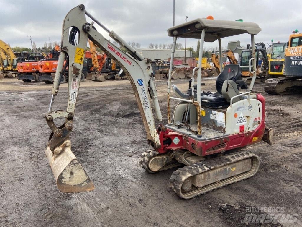 Takeuchi TB 216 Mini pelle < 7t