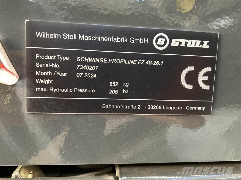 Stoll FZ 46-26.1 Chargeur frontal, fourche