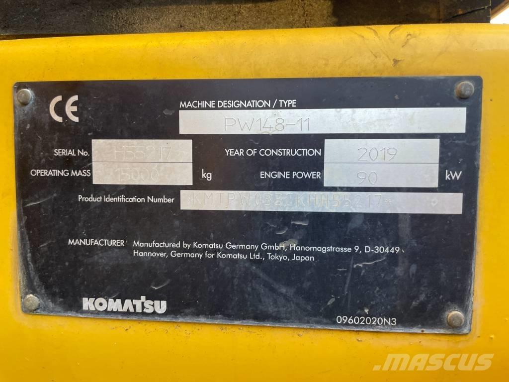 Komatsu PW 148-11 Pelle sur pneus