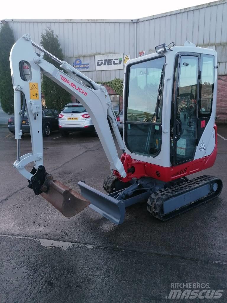 Takeuchi TB216 Mini pelle < 7t