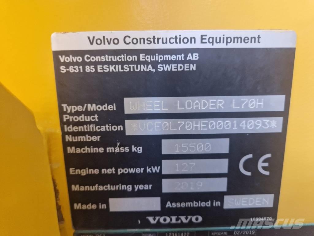 Volvo L 70 H Chargeuse sur pneus