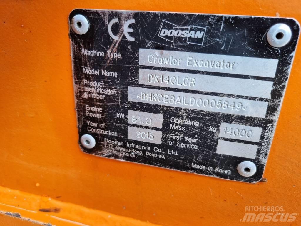Doosan DX 140 LCR Pelle forestière