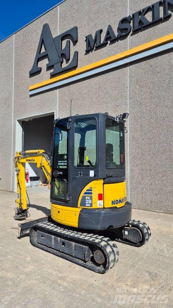 Komatsu PC 26 MR-3 Mini pelle < 7t